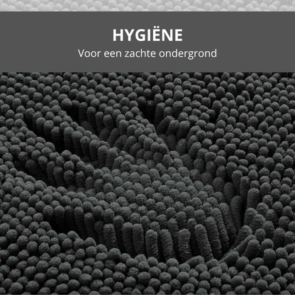 Anthracite bath mat 90x60cm