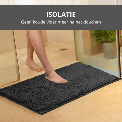 Anthracite bath mat 90x60cm